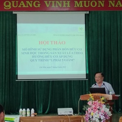 Hội Thảo Áp dụng bộ sản phẩm sinh học cho Lúa ở Cát Tiên